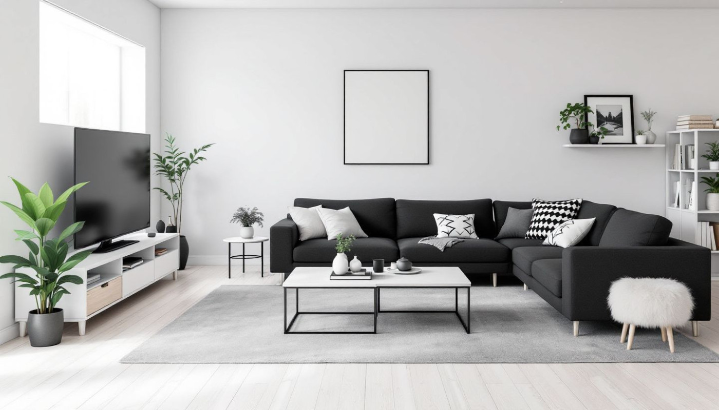 The Rise Of Minimalist Black And White Themes In Home Decor Aesthetics